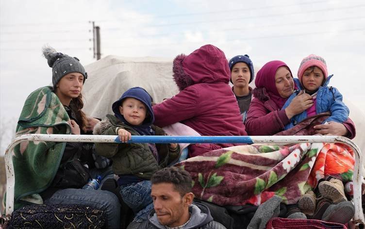 Hezar malbatên din ên koçber vedigerin Efrînê