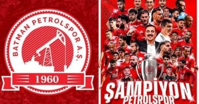 Batman Petrolspor bû şampiyon | Rûdaw.net
