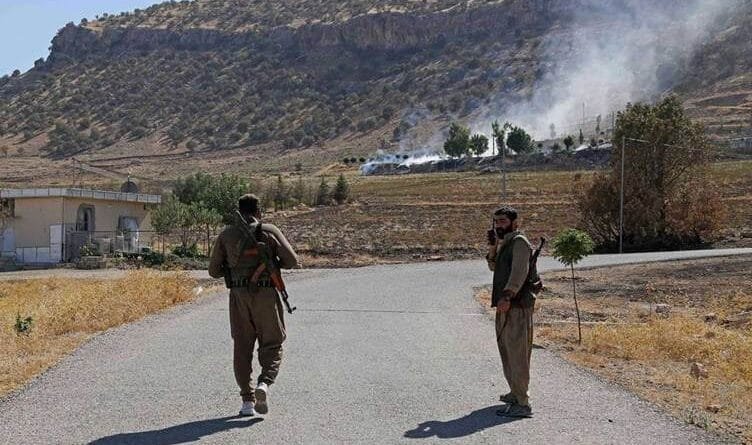 Îran tevî agirbestê êrişî hêzên Kurdan dike