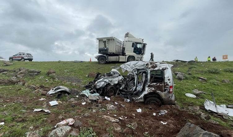Li Siwêregê qeza: 2 kes mirin û kesek birîndar bû