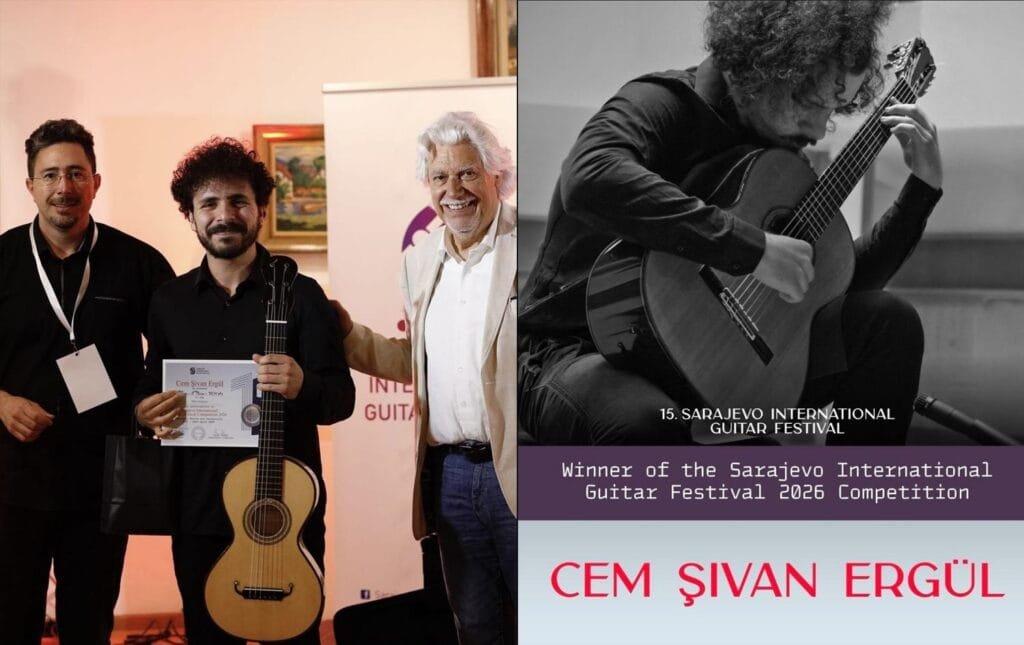 Hunermendê Kurd di Festîvala Gîtarê ya Sarajevoyê...