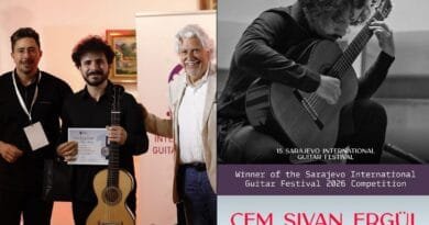 Hunermendê Kurd di Festîvala Gîtarê ya Sarajevoyê...