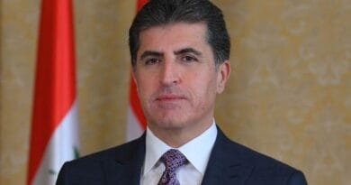 Nêçîrvan Barzanî qurbaniyên bombebarana Qeladizê...