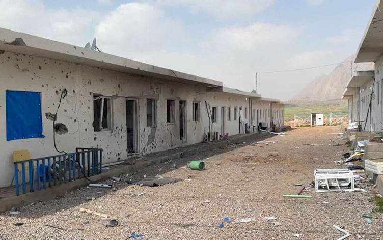 Li Silêmaniyê bi mûşekan êrişî kampa Komeleyê hat...