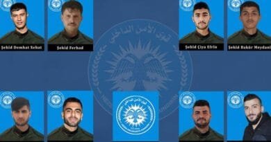 Asayîşê nasnameyên 9 şervanan eşkere kirin