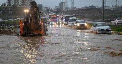 Li 5 bajarên Bakurê Kurdistanê hişyariya barana...