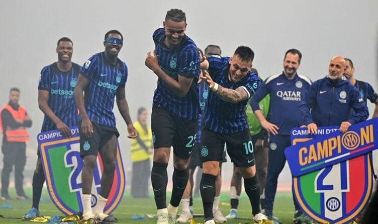 Li Îtalyayê Inter bû şampiyon