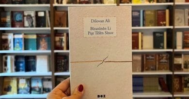 Helbestên Dilovan Ali bi Kurmancî çap bûn