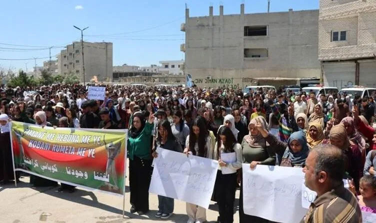 Gelê Kobaniyê Erebîkirina navên Kurdî protesto kir