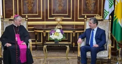 Balyozê Vatîkanê: Kurdistan di dilê Papa de ye