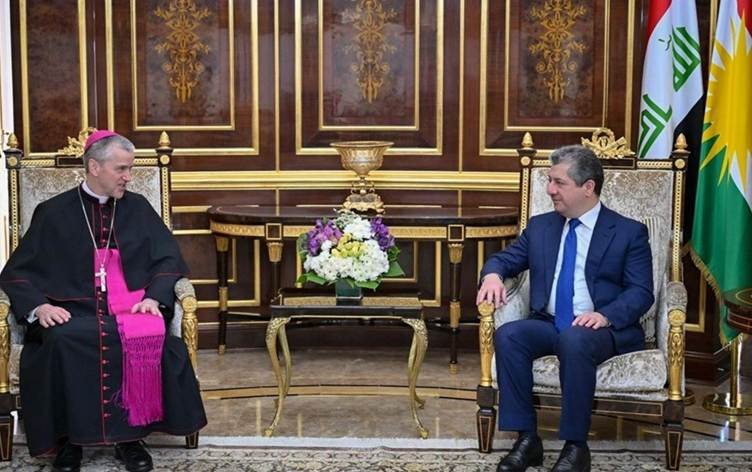 Balyozê Vatîkanê: Kurdistan di dilê Papa de ye